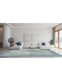 Blue Persia Persian Vintage Carpet 365 x 270 cm - view 2
