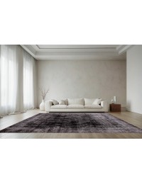 Black Persia Persian Vintage Carpet 369 x 260 cm - view 1