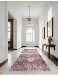 Grey Persia Persian Vintage Carpet 220 x 96 cm - view 2
