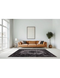 Schwarz Persien Persischer Vintage Teppich  371 x 285 cm