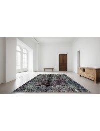 Groen Perzië Perzisch Vintage Tapijt  347 x 275 cm