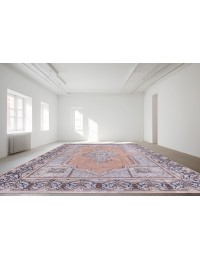 Blauw Perzië Perzisch Vintage Tapijt  490 x 298 cm