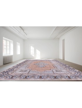 Blå Persien Persisk vintage matta  490 x 298 cm