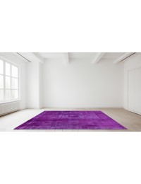 Purper Perzië Perzisch Vintage Tapijt 234 x 155 cm - view 1