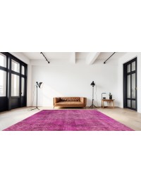 Lila Persien Persischer Vintage Teppich  305 x 200 cm