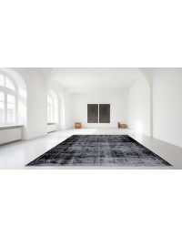 Schwarz Persien Persischer Vintage Teppich  430 x 290 cm