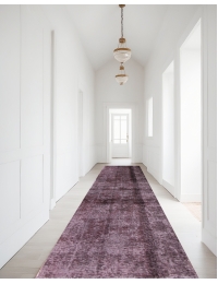 Black Persia Persian Vintage Carpet 265 x 85 cm - view 2