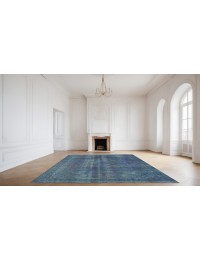 Bleu Persan Tapis Persan vintage  365 x 250 cm