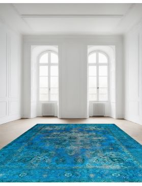 Tappeto vintage persiano  verde <br/>345 x 250 cm