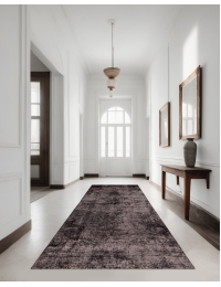 Negro Persa Alfombra persa vintage 235 x 120 cm - view 2
