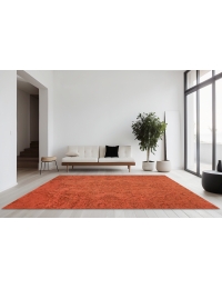 Orange Persien Persisk vintage matta 291 x 186 cm - view 1