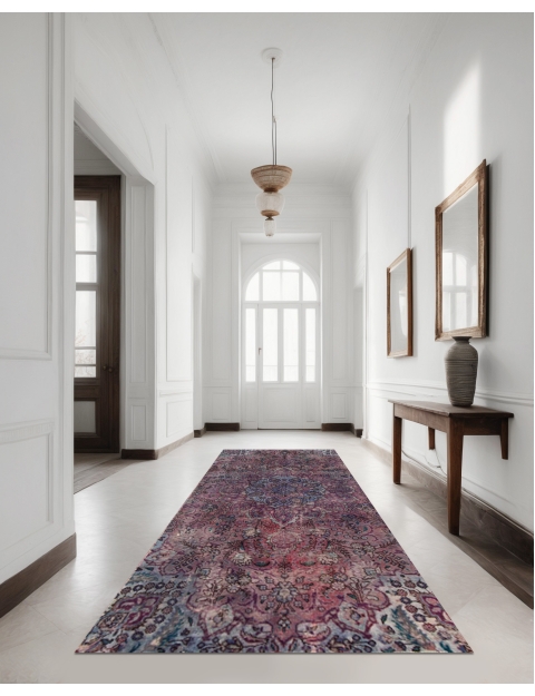Purple Persia Persian Vintage Carpet 256 x 137 cm - view 2