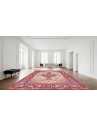 Beige Persien Tabriz Matta  305 x 197 cm