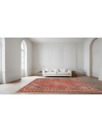 Blå Persien Bidjar Tæppe 301 x 200 cm - view 2