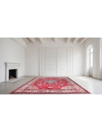 Rouge Persan Sarough Tapis 362 x 259 cm - view 1