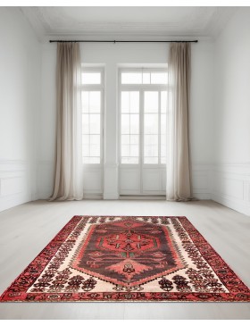 Beige  Persia Hamadan Carpet  150 x 95 cm