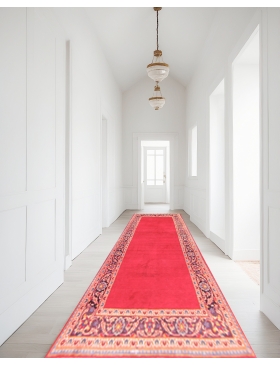 Rojo Persia Keshan Alfombra 208 x 110 cm - view 2