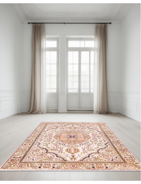 Beige Persia Mashad Teppe  149 x 96 cm