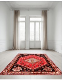 Punainen Persia Qashqai Matto  158 x 118 cm