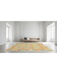 Beige Afghanistan Kelim  347 x 259 cm