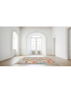 Multicolore Afghanistan Kelim 144 x 112 cm - view 2