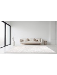 Grå Persien Persisk vintage matta  187 x 187 cm