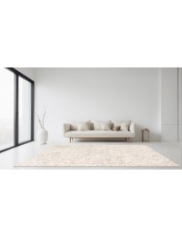 Beige  Persia Persian Vintage Carpet  235 x 145 cm