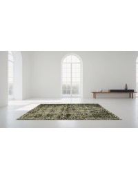 Yellow  Persia Persian Vintage Carpet  225 x 136 cm