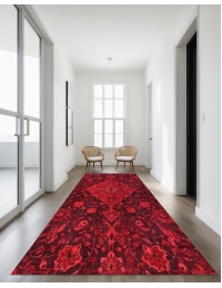Red Persia Persian Vintage Carpet 215 x 102 cm - view 2