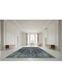 Blue Persia Persian Vintage Carpet  240 x 140 cm