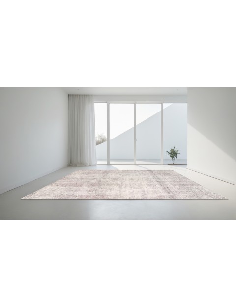 Grau Persien Persischer Vintage Teppich  235 x 132 cm