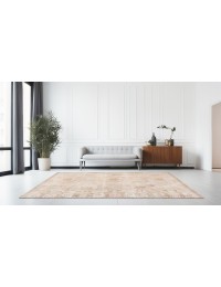 Beige Persiano Tappeto vintage persiano  209 x 117 cm