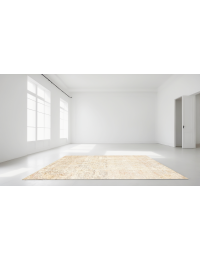 Beige Persa Alfombra persa vintage  225 x 140 cm