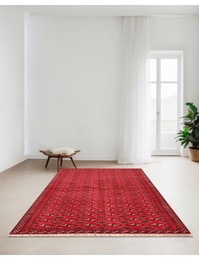 Rød Persia Persisk teppe  151 x 98 cm