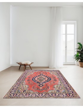 Red  Persia Persian Rug  155 x 103 cm