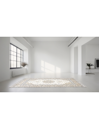 Beige Persien Persisk matta  287 x 192 cm