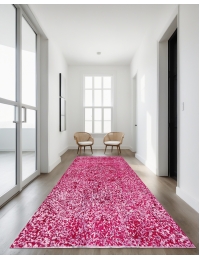 Rose Persan Tapis Persan vintage 225 x 135 cm - view 2