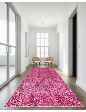 Rosa Persien Persischer Vintage Teppich 225 x 135 cm - view 2