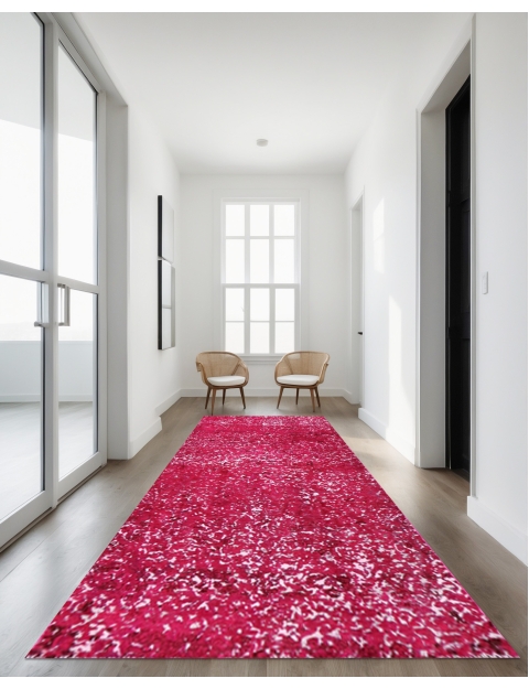 Rosa Persia Alfombra persa vintage 215 x 90 cm - view 2