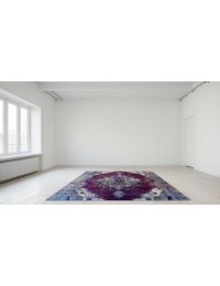 Sininen Persia Persialaiset vintage matot  224 x 210 cm