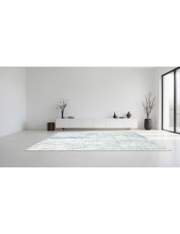 Blue text_origin_3 Pure Wool 311 x 241 cm - view 2