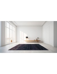 Negro text_origin_3 Taj Wool & Seta 241 x 165 cm - view 2