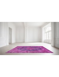 Rosa Turco Tappeto vintage  224 x 162 cm
