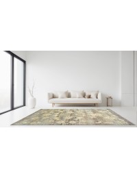 Beige Persa Alfombra Persa 274 x 216 cm - view 1