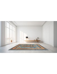 Blue Persia Persian Rug 198 x 158 cm - view 1