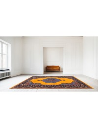 Blau Persien Perserteppich  199 x 136 cm