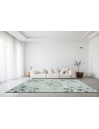 Grønn Tyrkia vintage teppe 200 x 110 cm - view 2