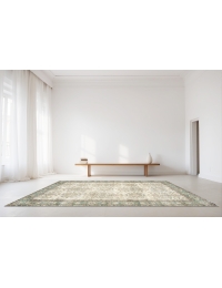 Beige Turc Tapis vintage 213 x 115 cm - view 2