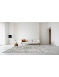 Grå Tyrkiet Vintagetæppe 260 x 159 cm - view 1