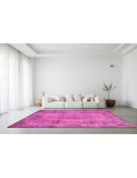 Rosa Turco Tappeto vintage  275 x 180 cm